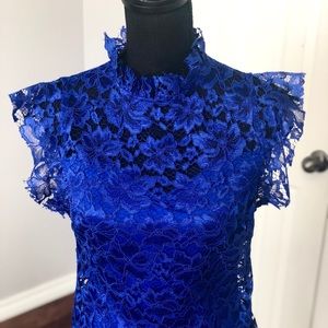 Royal Blue Dress 💙🤍